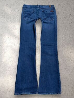 7 For All Mankind Low Rise “Flynt” Bootcut Slim Boot Jeans